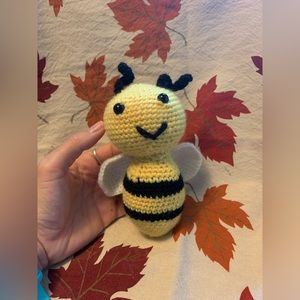 Hand crafted queen bee crocheted